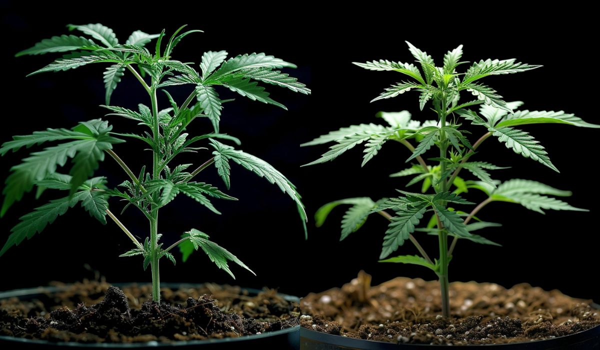 Hanfstecklinge: Starte deine Hanfzucht mit starken Jungpflanzen.