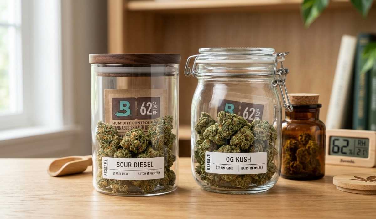 Cannabis richtig lagern